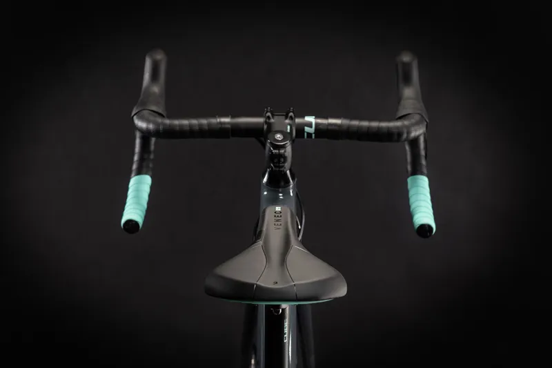 Cube Axial WS Race Womens Road Bike 2021 Grey/Mint-4